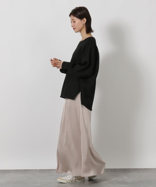 LAKOLE（ラコレ）の「ダンボールスウェッティー / 594733（Tシャツ/カットソー・レディース・ブラック/パープル/グレー/サンドグレー・FREE）」の6枚目の写真