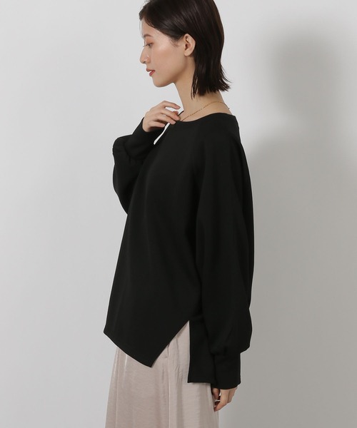 LAKOLE（ラコレ）の「ダンボールスウェッティー / 594733（Tシャツ/カットソー・レディース・ブラック/パープル/グレー/サンドグレー・FREE）」の10枚目の写真