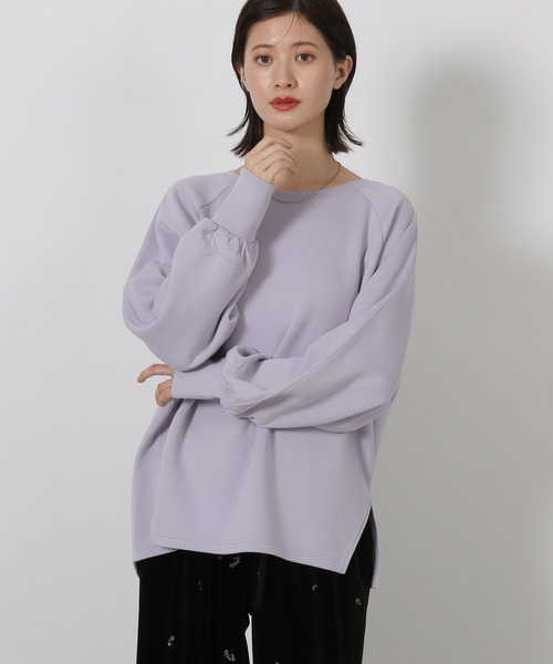 LAKOLE（ラコレ）の「ダンボールスウェッティー / 594733（Tシャツ/カットソー・レディース・ブラック/パープル/グレー/サンドグレー・FREE）」の21枚目の写真