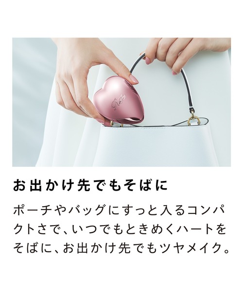 MTG（エムティージー）の「リファ ハートブラシミニ（ヘアブラシ・レディース・シルバー/ローズゴールド/シャンパンゴールド・ONE SIZE）」の5枚目の写真