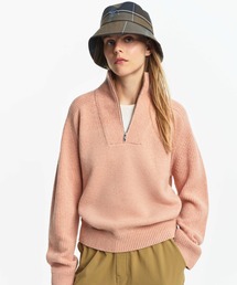 AIGLE（エーグル）の「ウールブレンド ハーフジップニットセーター（ニット/セーター）」
