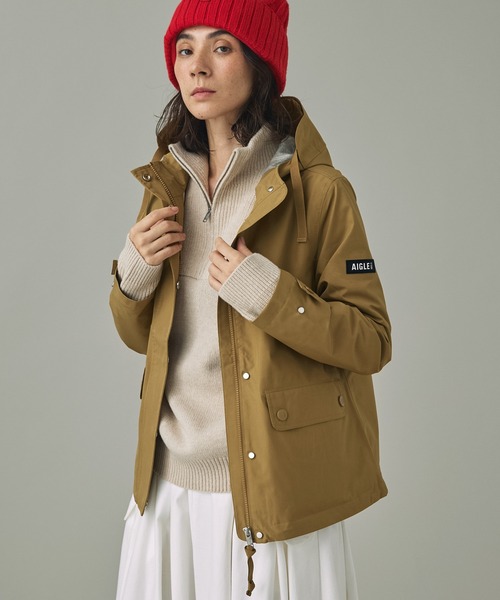 セール】ウールブレンド ハーフジップニットセーター（ニット/セーター