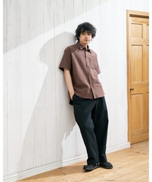 THOUSAND MILE（サウザンドマイル）の「[M's]TUCK LONG PANTS SEERSUCKER/タックロングパンツ シアサッカー（その他パンツ）」