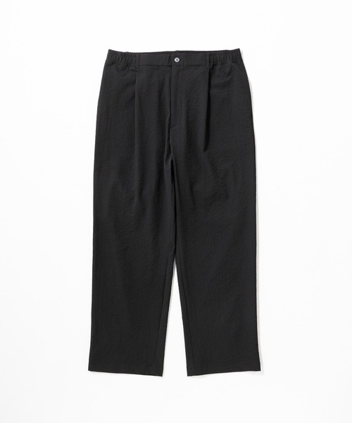 THOUSAND MILE（サウザンドマイル）の「[M's]TUCK LONG PANTS SEERSUCKER/タックロングパンツ シアサッカー（その他パンツ・メンズ・ブラウン/ネイビー/ブラック・M/XL/L/S）」の13枚目の写真