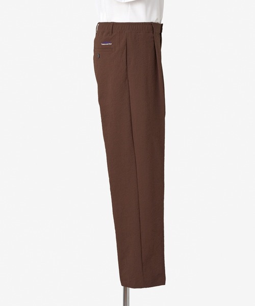 THOUSAND MILE（サウザンドマイル）の「[M's]TUCK LONG PANTS SEERSUCKER/タックロングパンツ シアサッカー（その他パンツ・メンズ・ブラウン/ネイビー/ブラック・M/XL/L/S）」の11枚目の写真