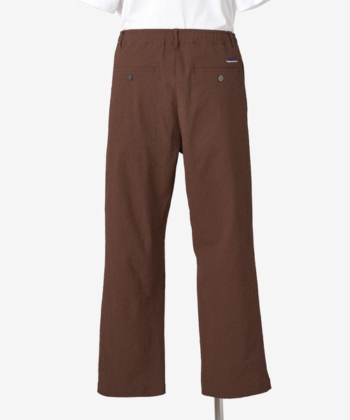 THOUSAND MILE（サウザンドマイル）の「[M's]TUCK LONG PANTS SEERSUCKER/タックロングパンツ シアサッカー（その他パンツ・メンズ・ブラウン/ネイビー/ブラック・M/XL/L/S）」の12枚目の写真