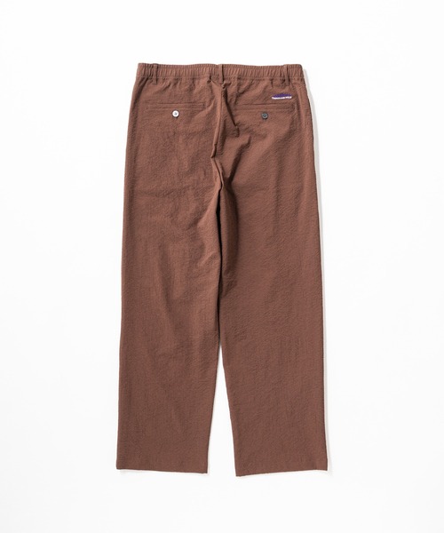 THOUSAND MILE（サウザンドマイル）の「[M's]TUCK LONG PANTS SEERSUCKER/タックロングパンツ シアサッカー（その他パンツ・メンズ・ブラウン/ネイビー/ブラック・M/XL/L/S）」の15枚目の写真