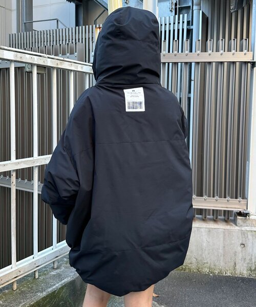 CIAOPANIC（チャオパニック）の「中綿フードハッピージャケット（ブルゾン・レディース・ブルー/カーキ/グレー/ブラック/チャコールグレー・MEDIUM/LARGE）」の11枚目の写真