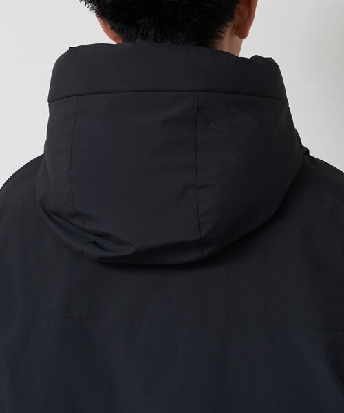 新品未使用　チャオパニック　ハーフフードハッピージャケット　グレー　M CIAOPANIC（チャオパニック）の「中綿ハッピージャケット（ブルゾン