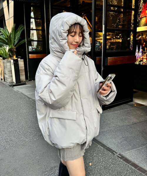 セール】中綿フードハッピージャケット（ブルゾン）｜CIAOPANIC