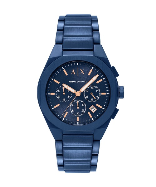 ARMANI EXCHANGE(アルマーニエクスチェンジ)の「アルマーニ・エクスチェンジ 腕時計 メンズ アナログ ステンレス AX4189(アナログ腕時計・メンズ・ブルー・FREE)」の1枚目の写真