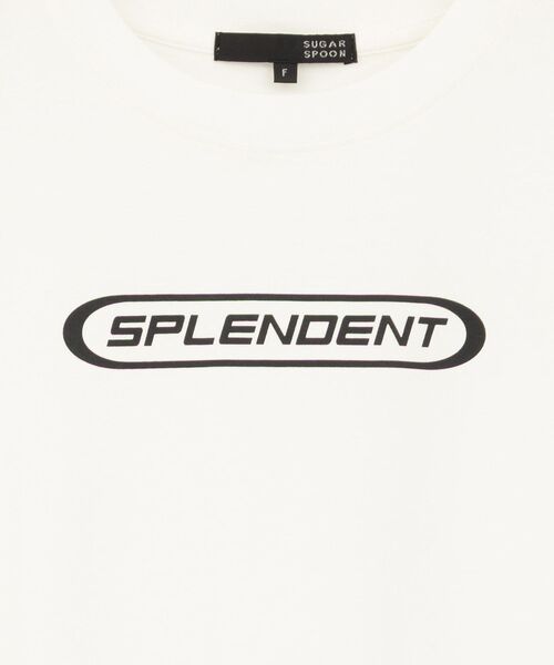 Sugar spoon（シュガースプーン）の「・SUGAR SPOON スポーツロゴptロンTEE（Tシャツ/カットソー・レディース・ライトグレー/オフホワイト/ブラック・FREE）」の7枚目の写真