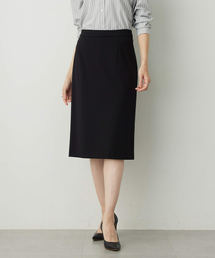 A/C DESIGN BY ALPHA CUBIC（エーシーデザインバイアルファキュービック）の「【アルファブリック】ストレッチタイトスカート【ウエストゴム】（スカート）」