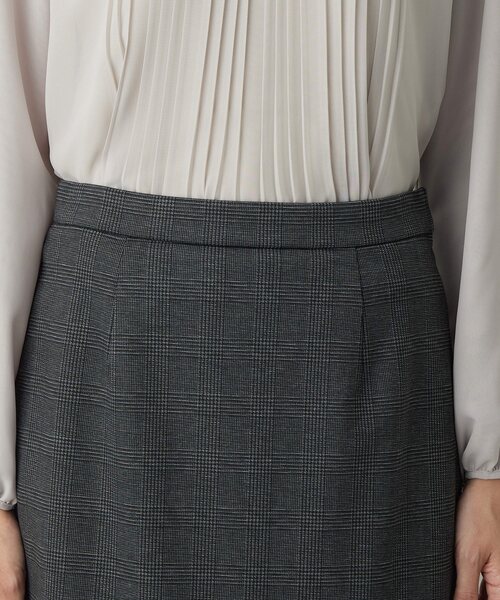 A/C DESIGN BY ALPHA CUBIC(エーシーデザインバイアルファキュービック)の「【アルファブリック】ストレッチタイトスカート【ウエストゴム】(スカート・レディース・ネイビー/ブラック/ライトグレー・64/67/70/61)」の17枚目の写真