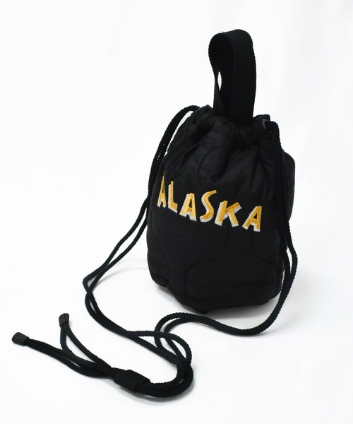 HOUSTON（ヒューストン）の「【UT205】【HOUSTON/ヒューストン】EMB QUILTING EFFECT BAG 6846『ALASKA』（ハンドバッグ・メンズ・ブラック/オリーブドラブ・FREE）」の11枚目の写真