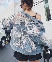 デニムジャケット（レース）ファッション通販 - ZOZOTOWN