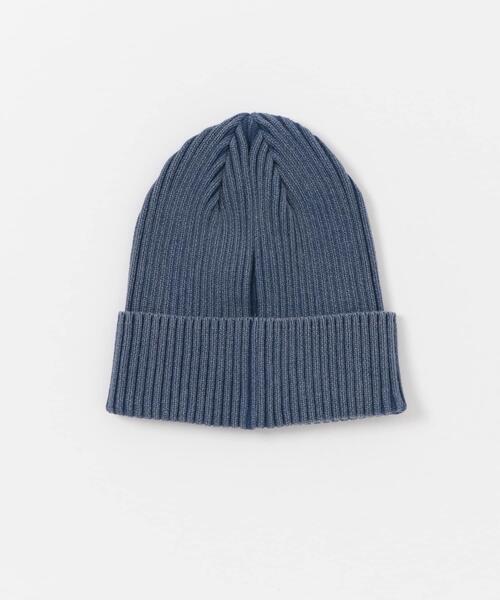 SMELLY（スメリー）の「ウォッシュリブワッチ（ニットキャップ/ビーニー・レディース・ブルー/ベージュ・-）」の12枚目の写真