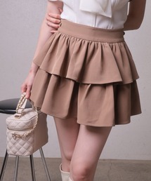 LIPSERVICE | サイドリボンフリルティアードミニスカート(スカート)