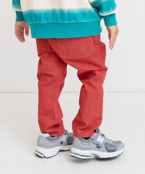 BREEZE（ブリーズ）の「【ストレッチ】すぽ軽テーパードパンツ_ジュニア対応（その他パンツ・キッズ・オレンジ/インディゴブルー/カーキ/ブラック/その他10/キャメル・90/100/110/150/160/120/130/140）」の6枚目の写真