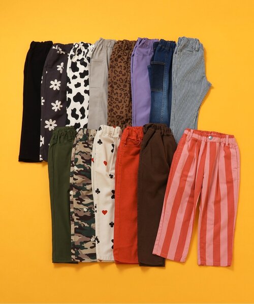 BREEZE（ブリーズ）の「【ストレッチ】すぽ軽テーパードパンツ_ジュニア対応（その他パンツ・キッズ・オレンジ/インディゴブルー/カーキ/ブラック/その他10/キャメル・90/100/110/150/160/120/130/140）」の18枚目の写真