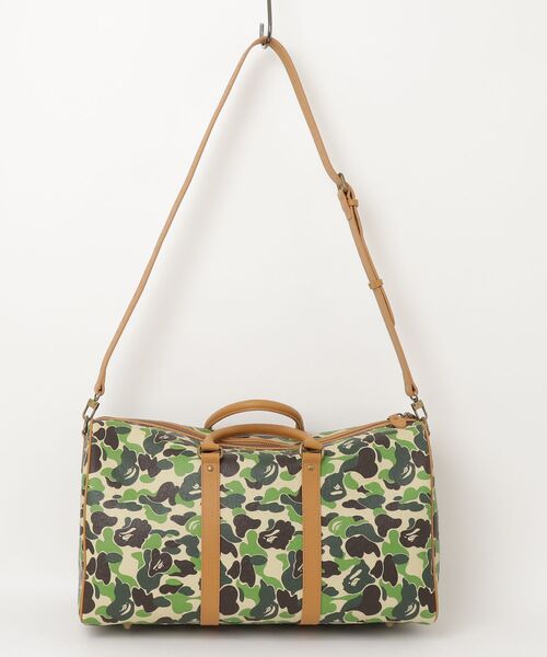 A BATHING APE(アベイシングエイプ)の「ABC CAMO PU OSTRICH BOSTON BAG(ボストンバッグ・メンズ・グリーン/ブルー/ピンク・FREE)」の16枚目の写真