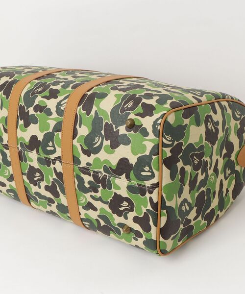 A BATHING APE(アベイシングエイプ)の「ABC CAMO PU OSTRICH BOSTON BAG(ボストンバッグ・メンズ・グリーン/ブルー/ピンク・FREE)」の17枚目の写真