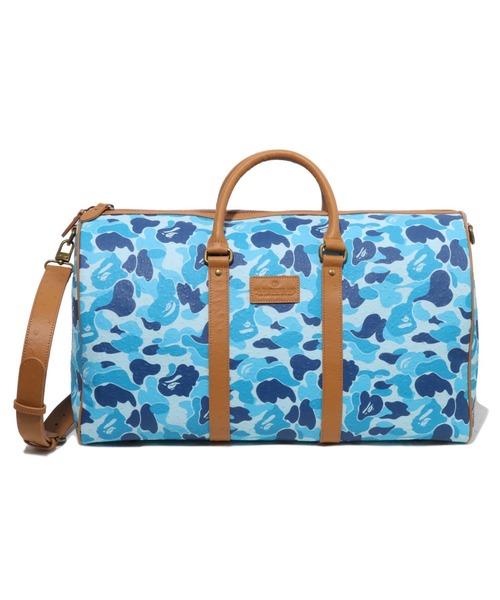 A BATHING APE(アベイシングエイプ)の「ABC CAMO PU OSTRICH BOSTON BAG(ボストンバッグ・メンズ・グリーン/ブルー/ピンク・FREE)」の2枚目の写真