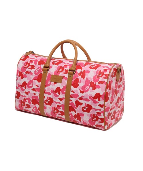 A BATHING APE(アベイシングエイプ)の「ABC CAMO PU OSTRICH BOSTON BAG(ボストンバッグ・メンズ・グリーン/ブルー/ピンク・FREE)」の6枚目の写真