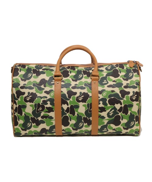 A BATHING APE(アベイシングエイプ)の「ABC CAMO PU OSTRICH BOSTON BAG(ボストンバッグ・メンズ・グリーン/ブルー/ピンク・FREE)」の7枚目の写真
