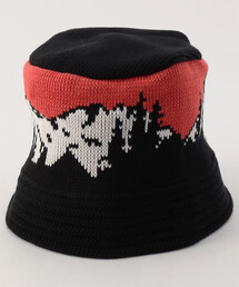 NANGA(iK)NANGA/iK JACQUARD KNIT HAT WJ[h jbgnbg(nbg)