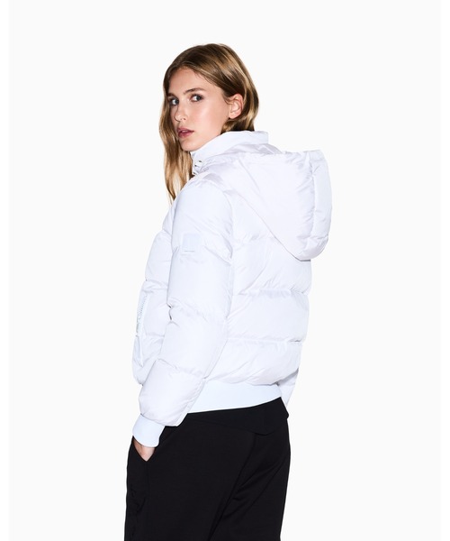 A|X アルマーニ エクスチェンジ】ICON リアルダウンショートジャケット