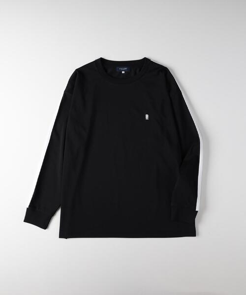 BACK NUMBER(バックナンバー)の「BACK NUMBER(バックナンバー)【メンズ】袖ラインロングスリーブTシャツ(Tシャツ/カットソー・メンズ・ブラック/ネイビー/ホワイト・L/XL/M)」の11枚目の写真