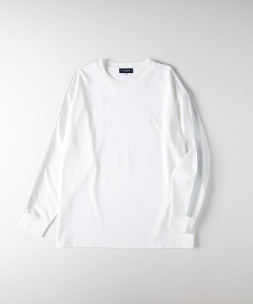 BACK NUMBER(バックナンバー)の「BACK NUMBER(バックナンバー)【メンズ】袖ラインロングスリーブTシャツ(Tシャツ/カットソー・メンズ・ブラック/ネイビー/ホワイト・L/XL/M)」の12枚目の写真