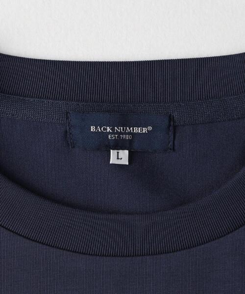 BACK NUMBER(バックナンバー)の「BACK NUMBER(バックナンバー)【メンズ】袖ラインロングスリーブTシャツ(Tシャツ/カットソー・メンズ・ブラック/ネイビー/ホワイト・L/XL/M)」の18枚目の写真