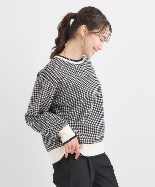 セール】【洗濯機可/S-LL】クラシックなチェック柄が目を惹く 柔らか