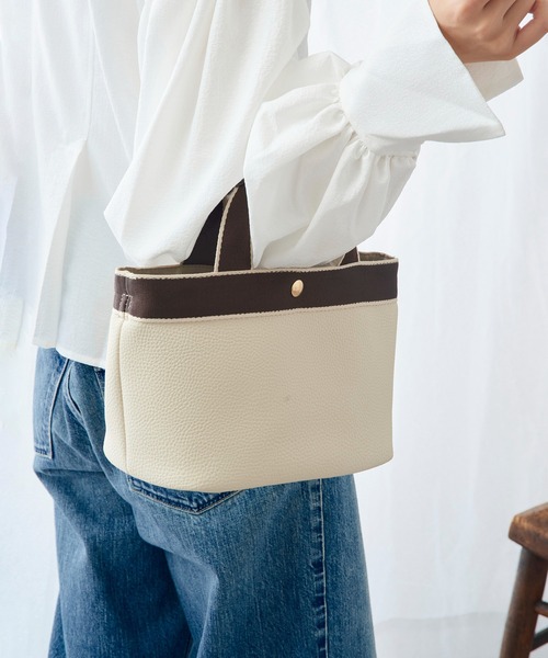 MAISON BREEZE(メゾンブリーズ)の「【MAISON BREEZE】ポーチ付き 2wayショルダーバッグ ハンドバッグ SNBD(ショルダーバッグ・レディース・ベージュ/ブラック/グレー・FREE)」の22枚目の写真