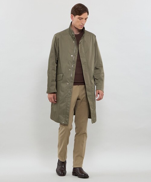 MACKINTOSH LONDON（マッキントッシュ ロンドン）の「【BILTON】高密度ポリエステルスタンドカラーコート（その他アウター・メンズ・チャコールグレー/グリーン系その他5・38/40）」の16枚目の写真