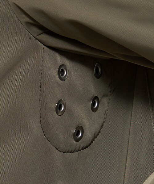 MACKINTOSH LONDON（マッキントッシュ ロンドン）の「【BILTON】高密度ポリエステルスタンドカラーコート（その他アウター・メンズ・チャコールグレー/グリーン系その他5・38/40）」の10枚目の写真