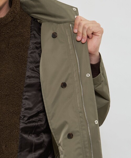 MACKINTOSH LONDON（マッキントッシュ ロンドン）の「【BILTON】高密度ポリエステルスタンドカラーコート（その他アウター・メンズ・チャコールグレー/グリーン系その他5・38/40）」の9枚目の写真