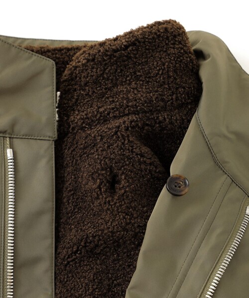 MACKINTOSH LONDON（マッキントッシュ ロンドン）の「【BILTON】高密度ポリエステルスタンドカラーコート（その他アウター・メンズ・チャコールグレー/グリーン系その他5・38/40）」の6枚目の写真