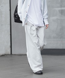 ATTACHMENT（アタッチメント）の「PE/CO/LI ドライツイル ワイドトラウザーズ / PE/CO/LI DRY TWILL WIDE TROUSERS（スラックス）」