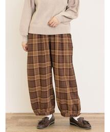 Samansa Mos2 | 【M/Lサイズ】チェック柄アソートバルーンパンツ(その他パンツ)
