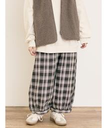 Samansa Mos2 | 【M/Lサイズ】チェック柄アソートバルーンパンツ(その他パンツ)