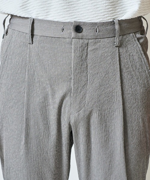 TETE HOMME（テットオム）の「楊柳ストレッチイージーパンツ（その他パンツ・メンズ・カーキ/グレー/ネイビー・MEDIUM/LARGE/X-LARGE）」の10枚目の写真