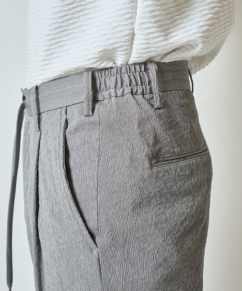 TETE HOMME（テットオム）の「楊柳ストレッチイージーパンツ（その他パンツ・メンズ・カーキ/グレー/ネイビー・MEDIUM/LARGE/X-LARGE）」の13枚目の写真