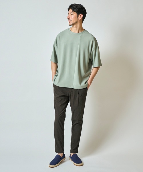 TETE HOMME（テットオム）の「楊柳ストレッチイージーパンツ（その他パンツ・メンズ・カーキ/グレー/ネイビー・MEDIUM/LARGE/X-LARGE）」の18枚目の写真