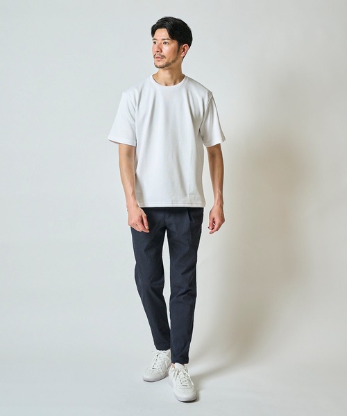 TETE HOMME（テットオム）の「楊柳ストレッチイージーパンツ（その他パンツ・メンズ・カーキ/グレー/ネイビー・MEDIUM/LARGE/X-LARGE）」の19枚目の写真