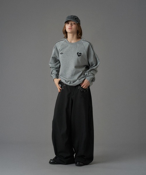 ONCILY（オンシェリー）の「【 UMBRO 】PIPING DRAW CODE SWEAT