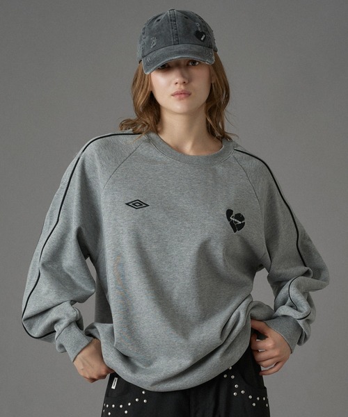 【 UMBRO×ONCILY 】パイピングドローコードスウェット ONCILY（オンシェリー）の「【 UMBRO 】PIPING DRAW CODE SWEAT