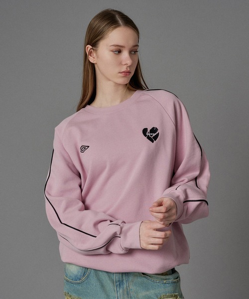 UMBRO×ONCILY パイピングドローコードスウェット UMBRO 】PIPING DRAW CODE SWEAT / パイピングドローコードスウェット